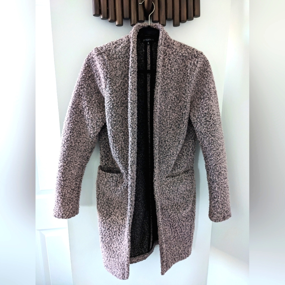 Dynamite Women's Teddy Purple Jacket - Size US M